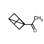 CAS#: 80606-52-6， 1-(Pentacyclo[4.2.0.0<sup>2,5</sup>.0<sup>3,8</sup>.0<sup>4,7</sup>]oct-1-yl)ethanone