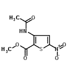 CAS#: 80615-54-9， Methyl 3-acetamido-5-nitro-2-thiophenecarboxylate