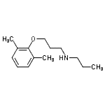 CAS#: 806600-92-0， 3-(2,6-Dimethylphenoxy)-N-propyl-1-propanamine