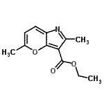 CAS#: 806606-35-9， Ethyl 2,5-dimethylpyrano[3,2-b]pyrrole-3-carboxylate