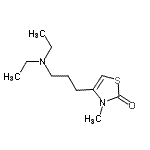 CAS#: 806619-10-3， 4-[3-(Diethylamino)propyl]-3-methyl-1,3-thiazol-2(3H)-one