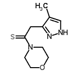 CAS#: 806637-95-6， 2-(4-Methyl-1H-pyrazol-3-yl)-1-(4-morpholinyl)ethanethione