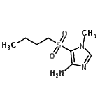 CAS#: 806639-63-4， 5-(Butylsulfonyl)-1-methyl-1H-imidazol-4-amine