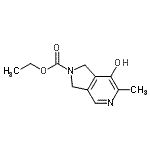 CAS#: 806645-88-5， Ethyl 7-hydroxy-6-methyl-1,3-dihydro-2H-pyrrolo[3,4-c]pyridine-2-carboxylate