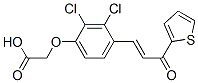 CAS#: 80672-97-5， 2-[2,3-Dichloro-4-[(E)-3-Oxo-3-Thiophen-2-Yl-Prop-1-Enyl]Phenoxy]Acetic Acid
