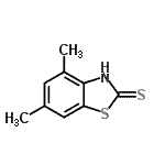 CAS#: 80689-36-7， 4,6-Dimethyl-1,3-benzothiazole-2(3H)-thione