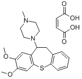 CAS#: 80709-69-9, 1-(7,8-Dimethoxydibenzo(b,f)Thiepin-10-Yl)-4-Methylpiperazine Maleate