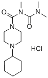 CAS#: 80712-48-7， 4-Cyclohexyl-N-((Dimethylamino)Carbonyl)-N-Methyl-1-Piperazinecarboxamide Monohydrochloride