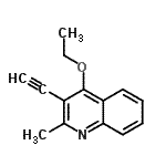 CAS#: 807265-84-5， 4-Ethoxy-3-ethynyl-2-methylquinoline