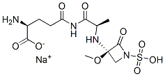 CAS#: 80734-22-1， Sodium (3R)-3-[[(1R)-1-[[(4S)-4-Amino-4-Carboxy-Butanoyl]Carbamoyl]Ethyl]Amino]-3-Methoxy-2-Oxo-Azetidine-1-Sulfonate