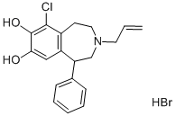 CAS#: 80751-65-1， (+/-)-6-Chloro-7,8-Dihydroxy-3-Allyl-1-Phenyl-2,3,4,5-Tetrahydro-1H-3-Benzazepine Hydrobromide