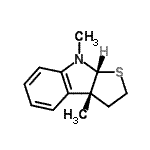 CAS#: 807648-95-9， (3aR,8aR)-3a,8-Dimethyl-3,3a,8,8a-tetrahydro-2H-thieno[2,3-b]indole