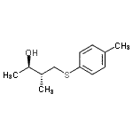 CAS#: 808137-48-6， (2R,3R)-3-Methyl-4-[(4-methylphenyl)sulfanyl]-2-butanol