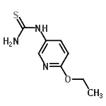 CAS#: 80840-12-6， 1-(6-Ethoxy-3-pyridinyl)thiourea