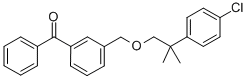 CAS#: 80843-74-9， (3-((2-(4-Chlorophenyl)-2-Methylpropoxy)Methyl)Phenyl)Phenylmethanone