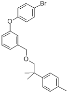 CAS#: 80843-85-2， 1-(4-Bromophenoxy)-3-((2-(4-Methylphenyl)-2-Methylpropoxy)Methyl)Benzene