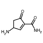 CAS#: 808737-71-5， 3-Amino-5-oxo-1-cyclopentene-1-carboxamide