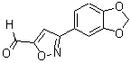 CAS#: 808739-26-6， 3-(1,3-benzodioxol-5-yl)isoxazole-5-carbaldehyde
