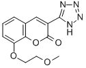 CAS 登录号:80916-80-9, 8-(2-甲氧基乙氧基)-3-(1H-四唑-5-基)-2H-1-苯并吡喃-2-酮