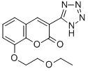 CAS 登录号:80916-81-0, 8-(2-乙氧基乙氧基)-3-(1H-四唑-5-基)-2H-1-苯并吡喃-2-酮