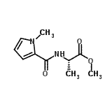 CAS#: 809239-31-4， Methyl N-[(1-methyl-1H-pyrrol-2-yl)carbonyl]-L-alaninate