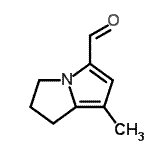 CAS#: 80933-78-4， 7-Methyl-2,3-dihydro-1H-pyrrolizine-5-carbaldehyde