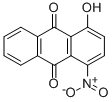 结构式 CAS# 81-65-2, 1-羟基-4-硝基蒽醌