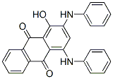 CAS 登录号:81-70-9, 1-羟基-2,4-二(苯基氨基)蒽醌