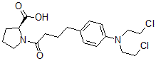 CAS#: 81050-71-7， Chlorambucyl-Proline