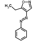 CAS#: 810672-69-6， 5-Ethyl-4-[(E)-phenyldiazenyl]-1,2-oxazole