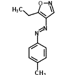 CAS#: 810672-70-9， 5-Ethyl-4-[(E)-(4-methylphenyl)diazenyl]-1,2-oxazole