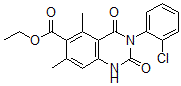 CAS#: 81087-59-4， 3-(2-Chlorophenyl)-6-Ethoxycarbonyl-5,7-Dimethyl-2,4(1H,3H)-Quinazolidinedione