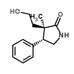 CAS#: 811445-45-1， (3R,4R)-3-(2-Hydroxyethyl)-3-methyl-4-phenyl-2-pyrrolidinone