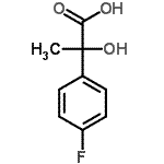 CAS#: 81170-13-0， 2-(4-Fluorophenyl)-2-hydroxypropanoic acid