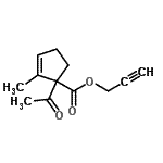 CAS#: 811784-55-1， 2-Propyn-1-yl 1-acetyl-2-methyl-2-cyclopentene-1-carboxylate