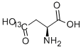 structure of CAS# 81201-98-1, L-Aspartic-4-13C Acid
