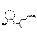 CAS#: 812639-05-7， Allyl 2-methyl-1-cyclohepten-1-yl carbonate