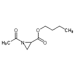 CAS#: 812666-22-1， Butyl 1-acetyl-2-aziridinecarboxylate