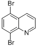 structure of CAS# 81278-86-6, 5,8-Dibromoquinoline