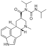 CAS#: 81396-93-2， 6-Methyl-N-(1-Methylethyl)-N-(((1-Methylethyl)Amino)Carbonyl)Ergoline- 8-Carboxamide
