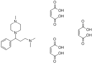 CAS#: 81402-36-0， gamma-Phenyl-N,N,4-Trimethyl-1-Piperazinepropanamine (Z)-2-Butenedioate (1:3)
