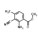 CAS#: 81446-91-5， Methyl 2-amino-3-cyano-4-methylbenzoate