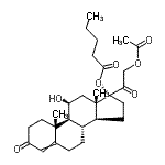 CAS#: 81456-46-4， (11beta)-21-Acetoxy-11-hydroxy-3,20-dioxopregn-4-en-17-yl valerate