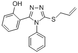 CAS#: 81518-35-6， 2-(4-Phenyl-5-(2-Propenylthio)-4H-1,2,4-Triazol-3-Yl)Phenol