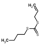 CAS#: 81526-32-1， Allyl butyl carbonotrithioate