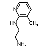 CAS#: 81528-65-6， N-(3-Methyl-2-pyridinyl)-1,2-ethanediamine