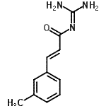 CAS#: 815585-14-9， (2E)-N-(Diaminomethylene)-3-(3-methylphenyl)acrylamide