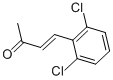 structure of CAS# 81559-89-9, 2,6-Dichlorobenzylideneacetone