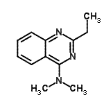 CAS#: 815590-77-3， 2-Ethyl-N,N-dimethyl-4-quinazolinamine