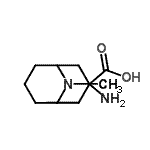 CAS#: 81639-47-6， 3-Amino-9-methyl-9-azabicyclo[3.3.1]nonane-3-carboxylic acid
